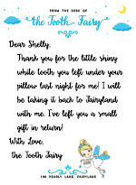 free tooth fairy certificate template