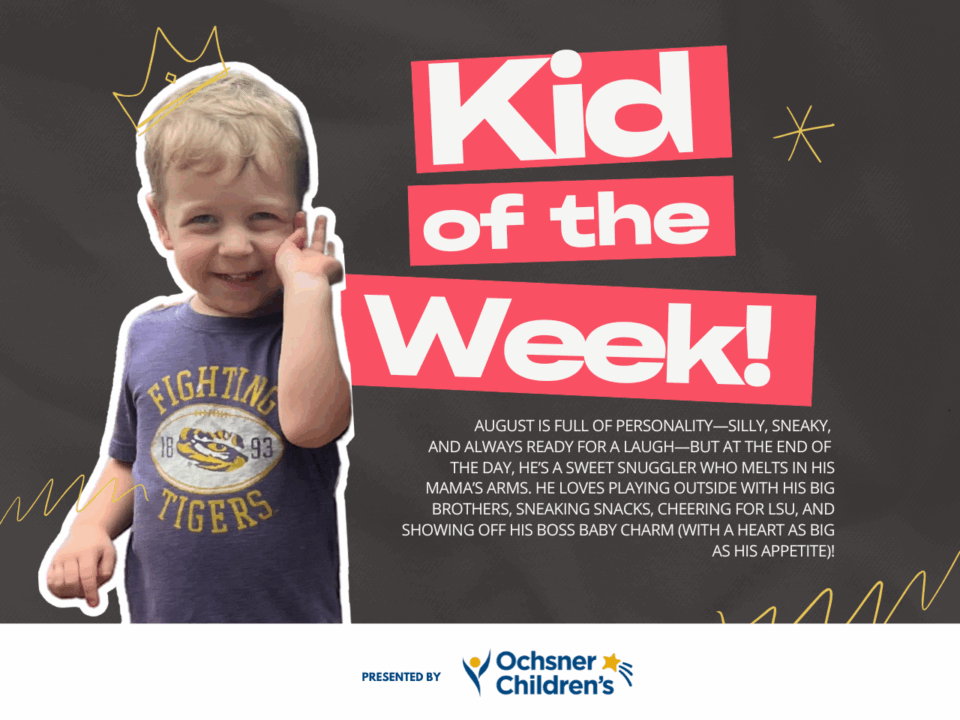 kid of the week august