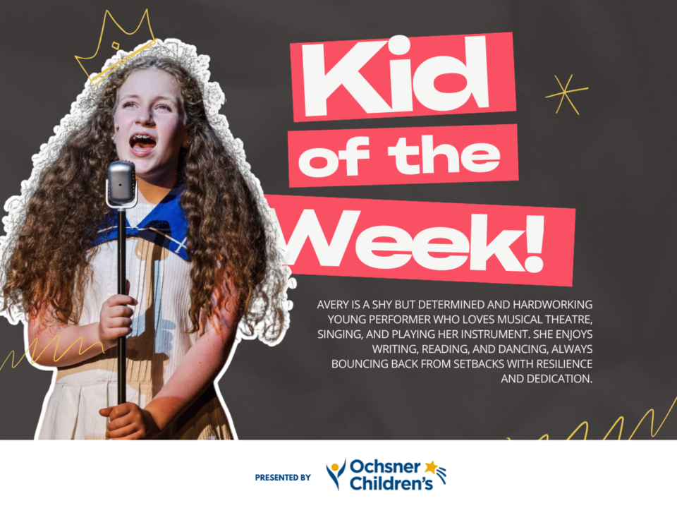 kid of the week avery