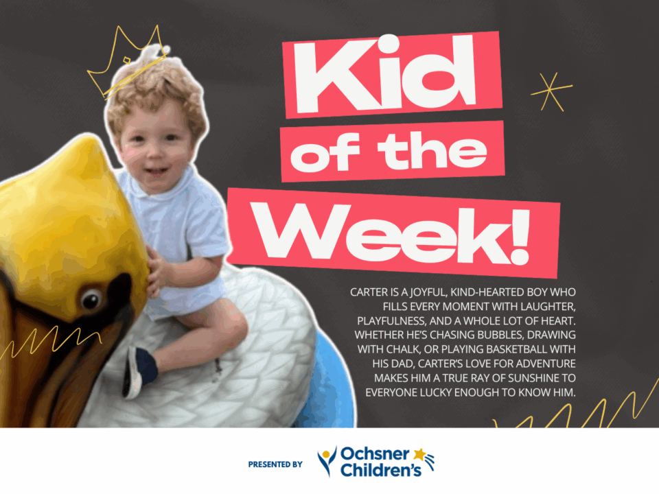 kid of the week carter
