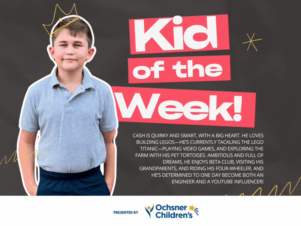 kid of the week cash