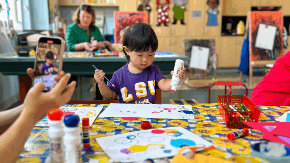child at knock knock children's museum