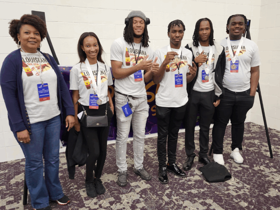 students at skillsusa