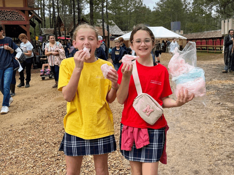 parkview classroom learning at renaissance festival