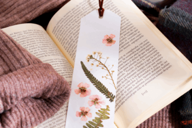 bookmark flower crafts