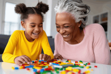 mothers-in-law with grandchild