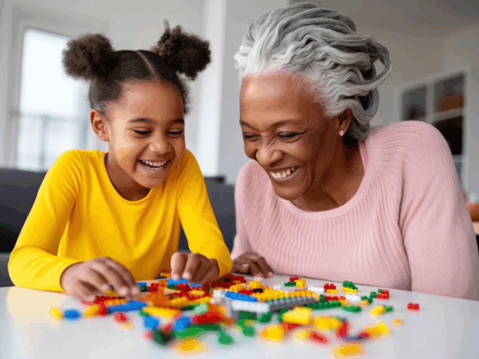 mothers-in-law with grandchild