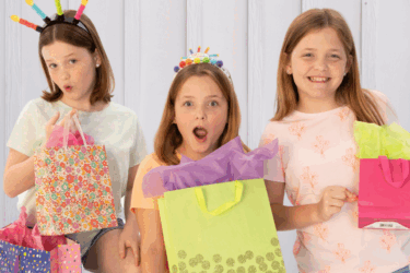 kids with birthday freebies