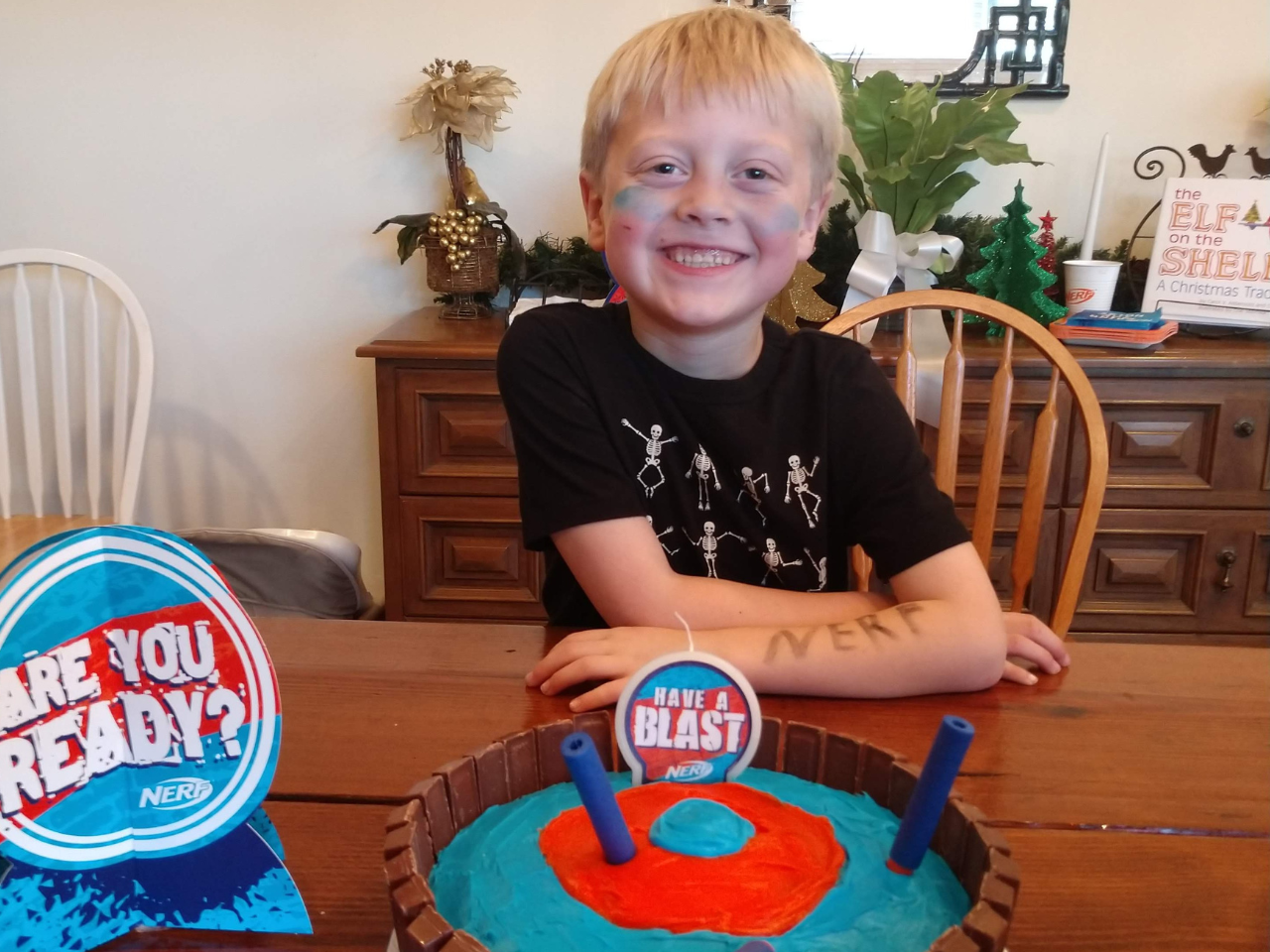tyler at birthday party