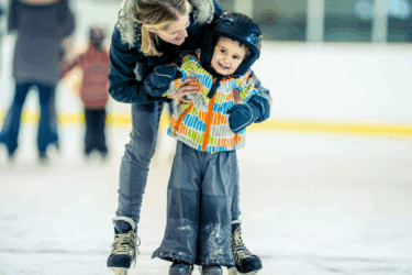 summertime skating at raising cane's river center