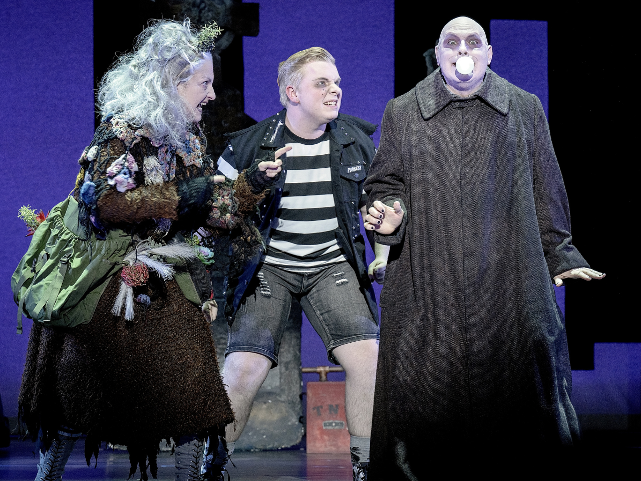broadway in baton rouge; the addams family