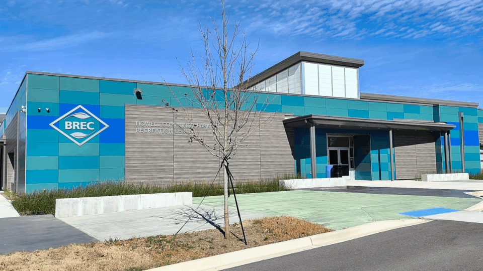brec's howell community park building