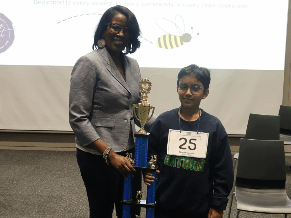 glasgow spelling bee champion