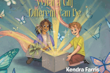 children's book cover; what a gift