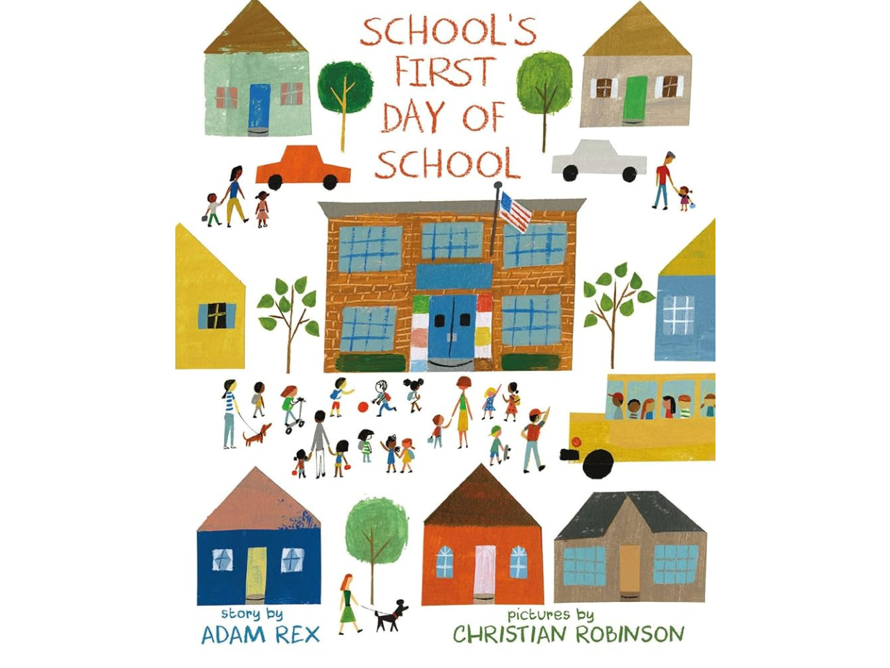 back-to-school books; school's first day of school