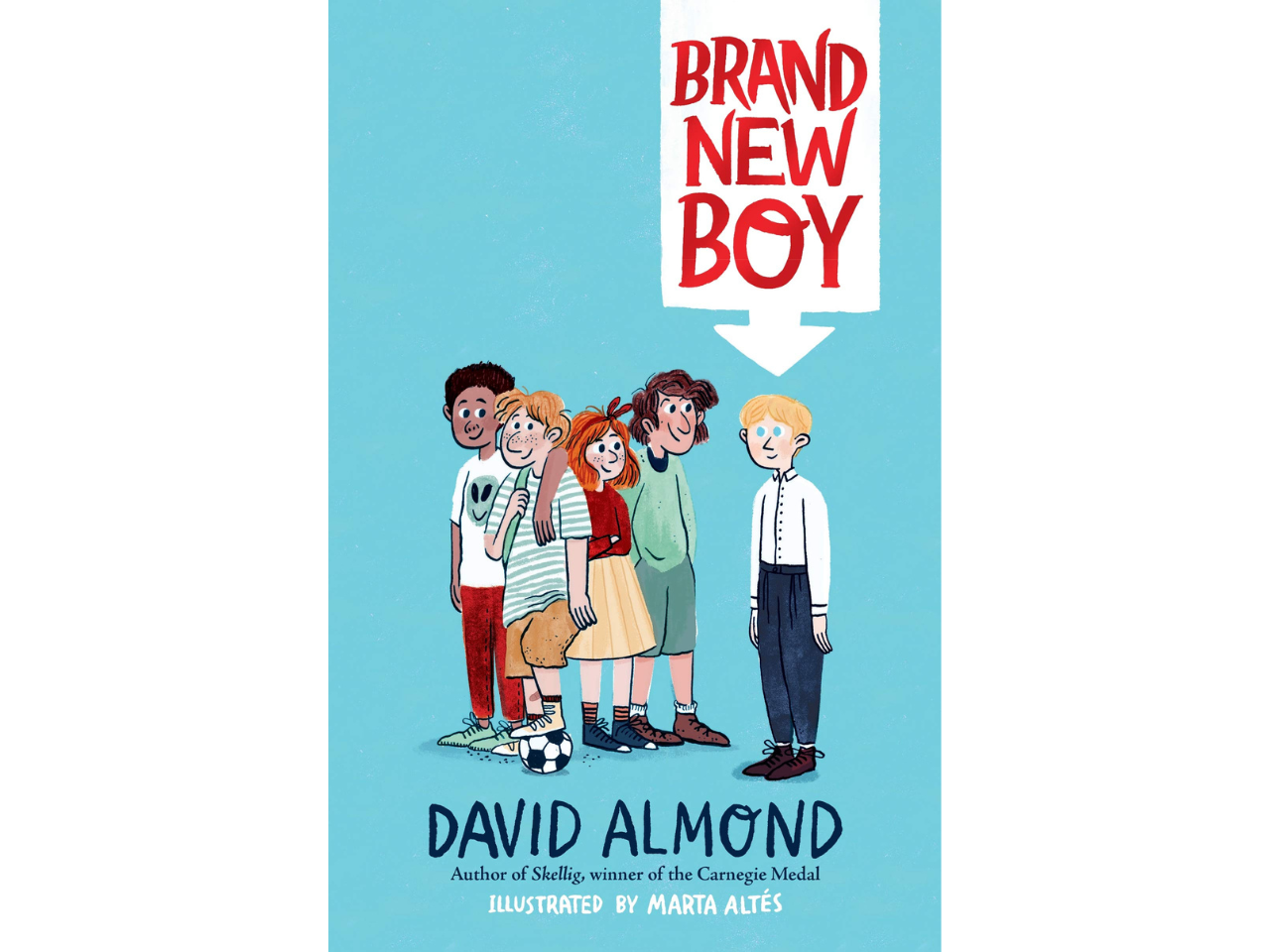 back-to-school books; brand new boy