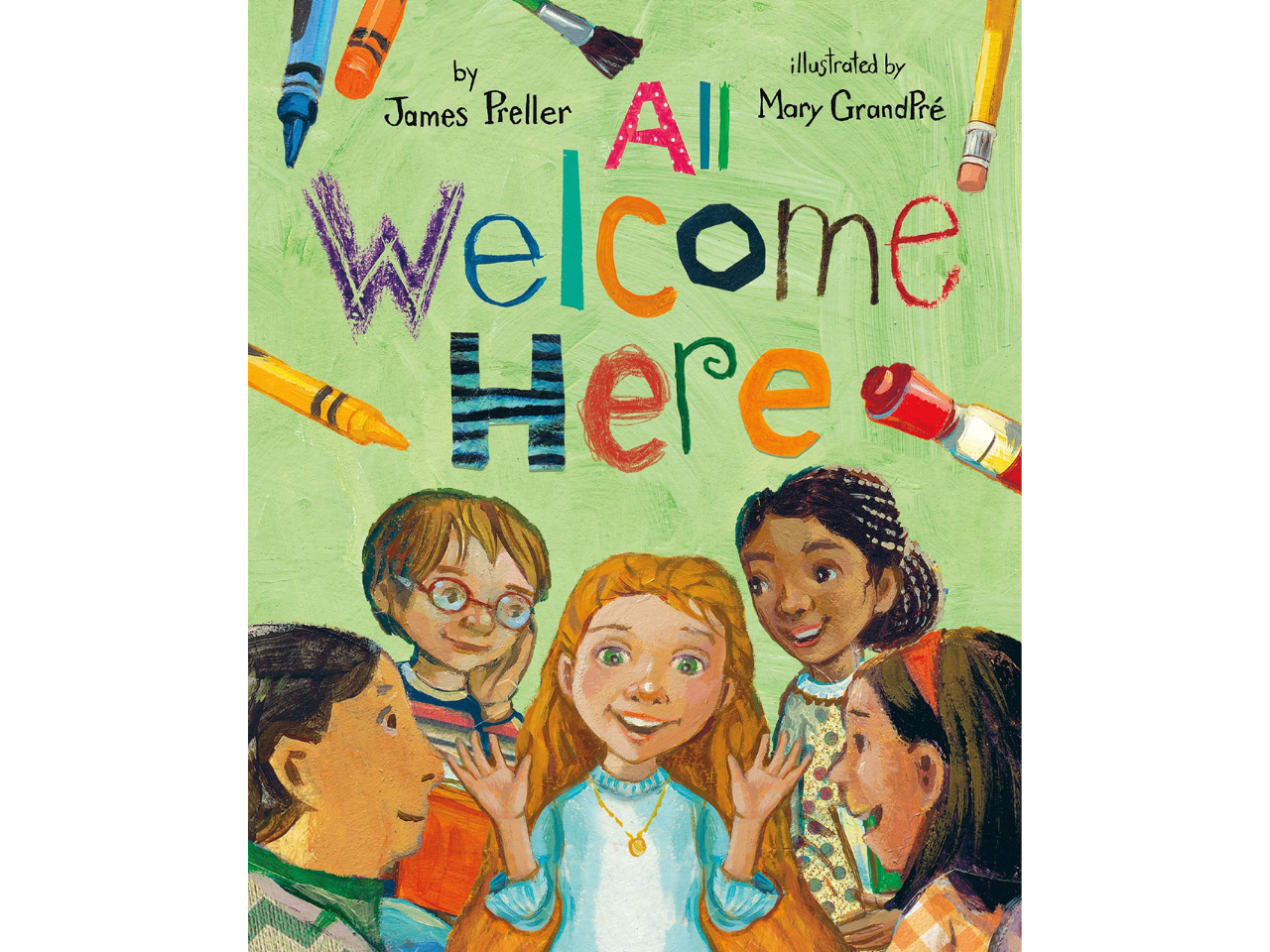 back-to-school books; all welcome here