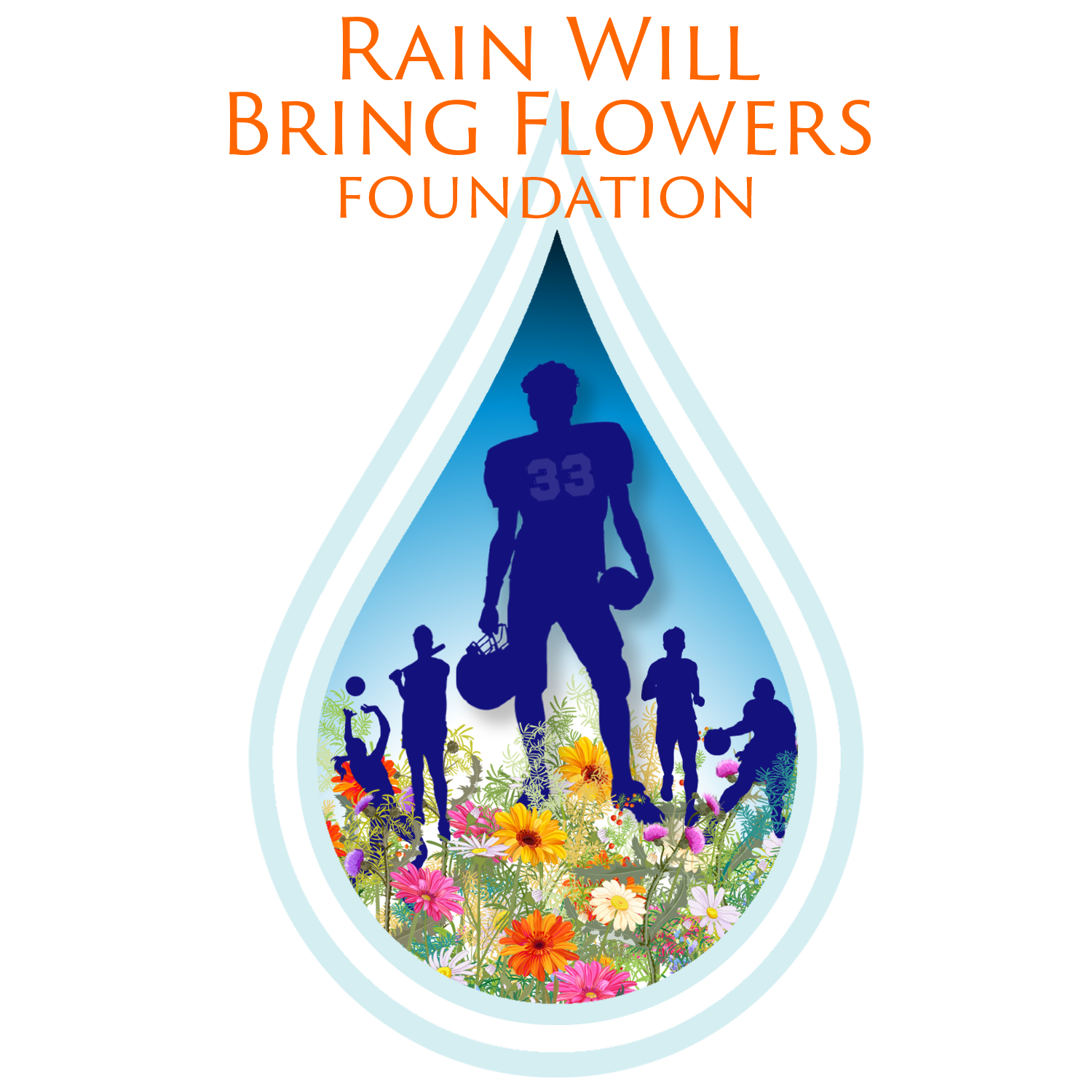 rain will bring flowers logo