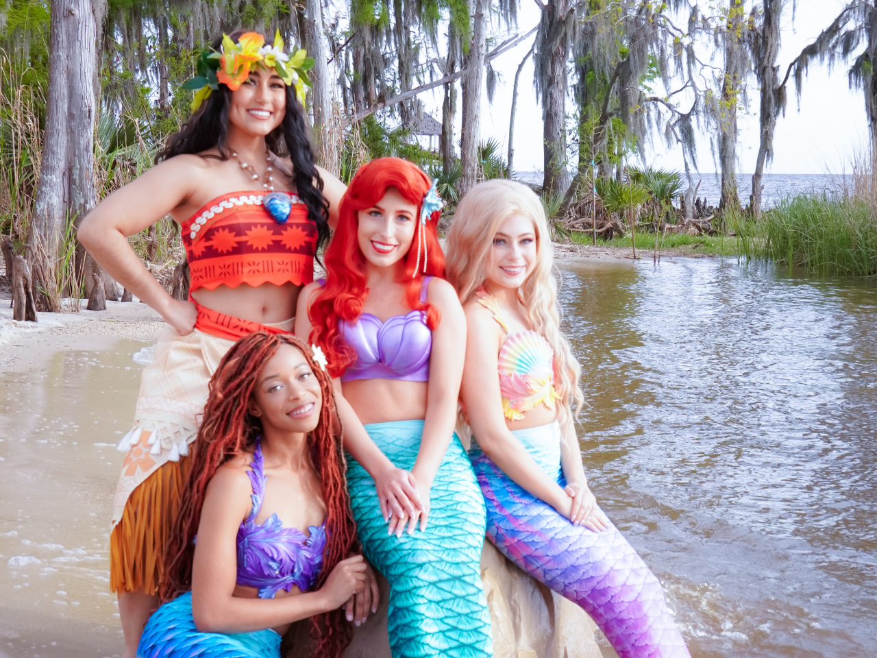 petite princess company; mermaids and moana