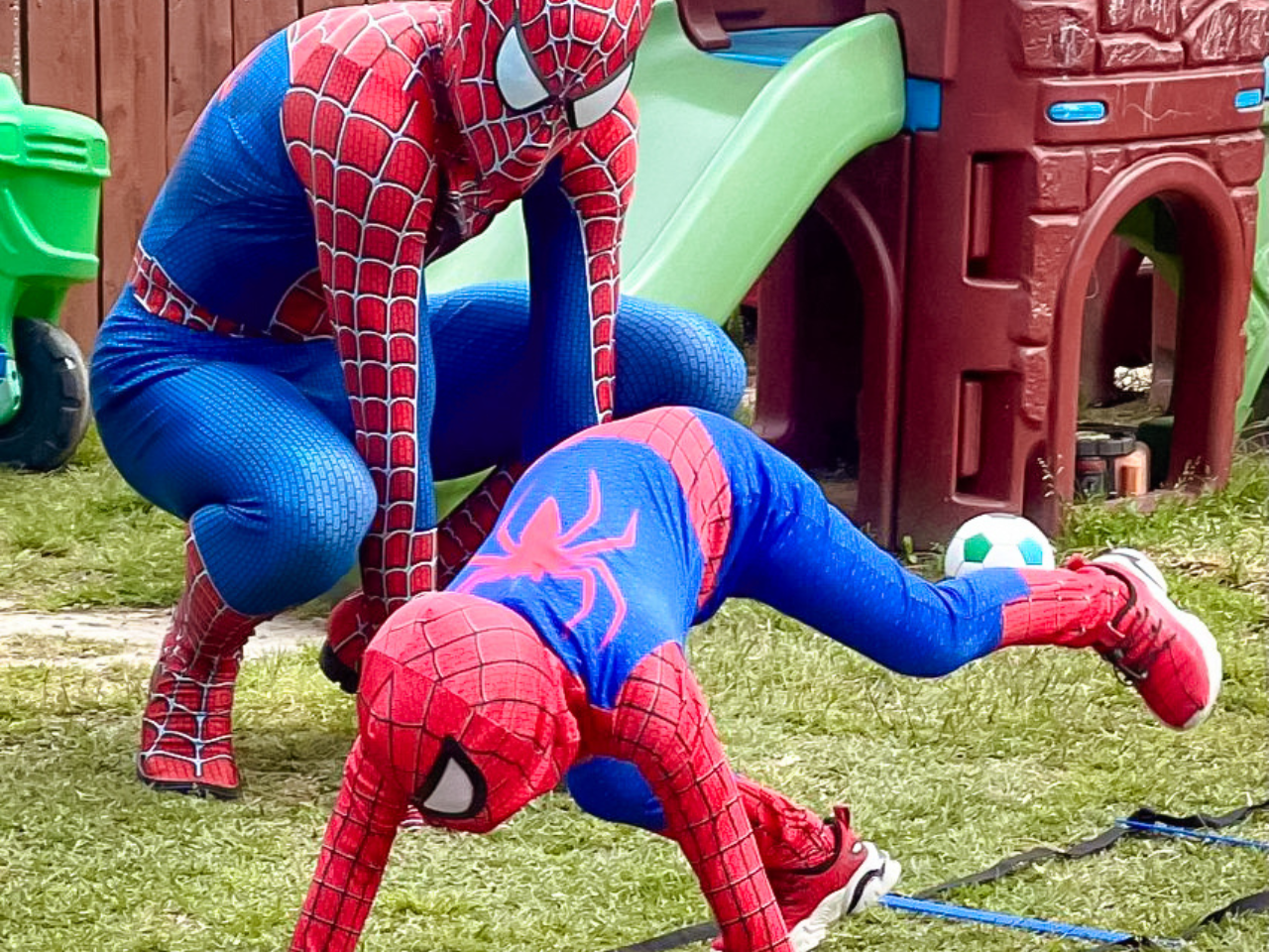 petite princess company; spiderman