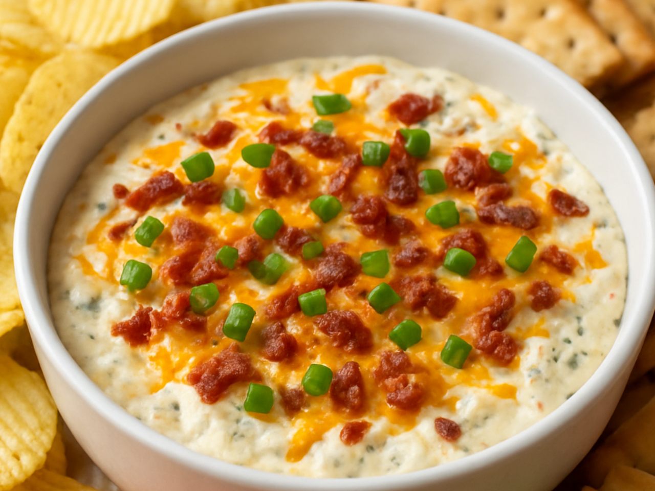 game day recipes; photo of ranch dip