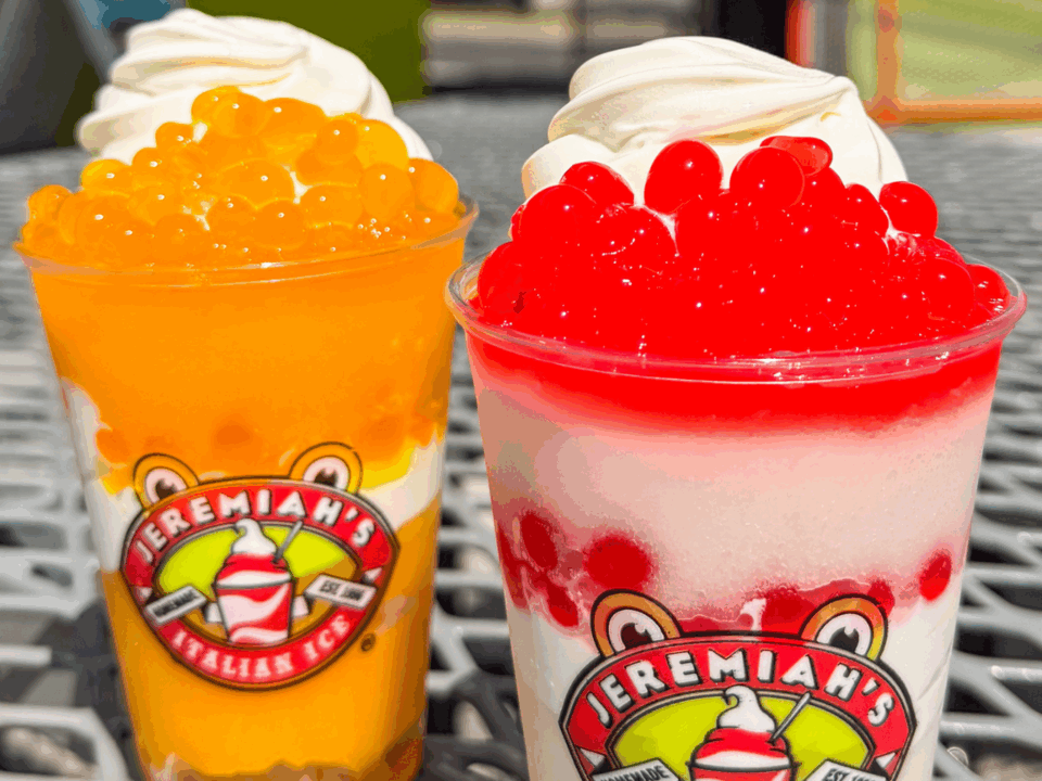 Jeremiah’s Italian Ice; photo of jelati