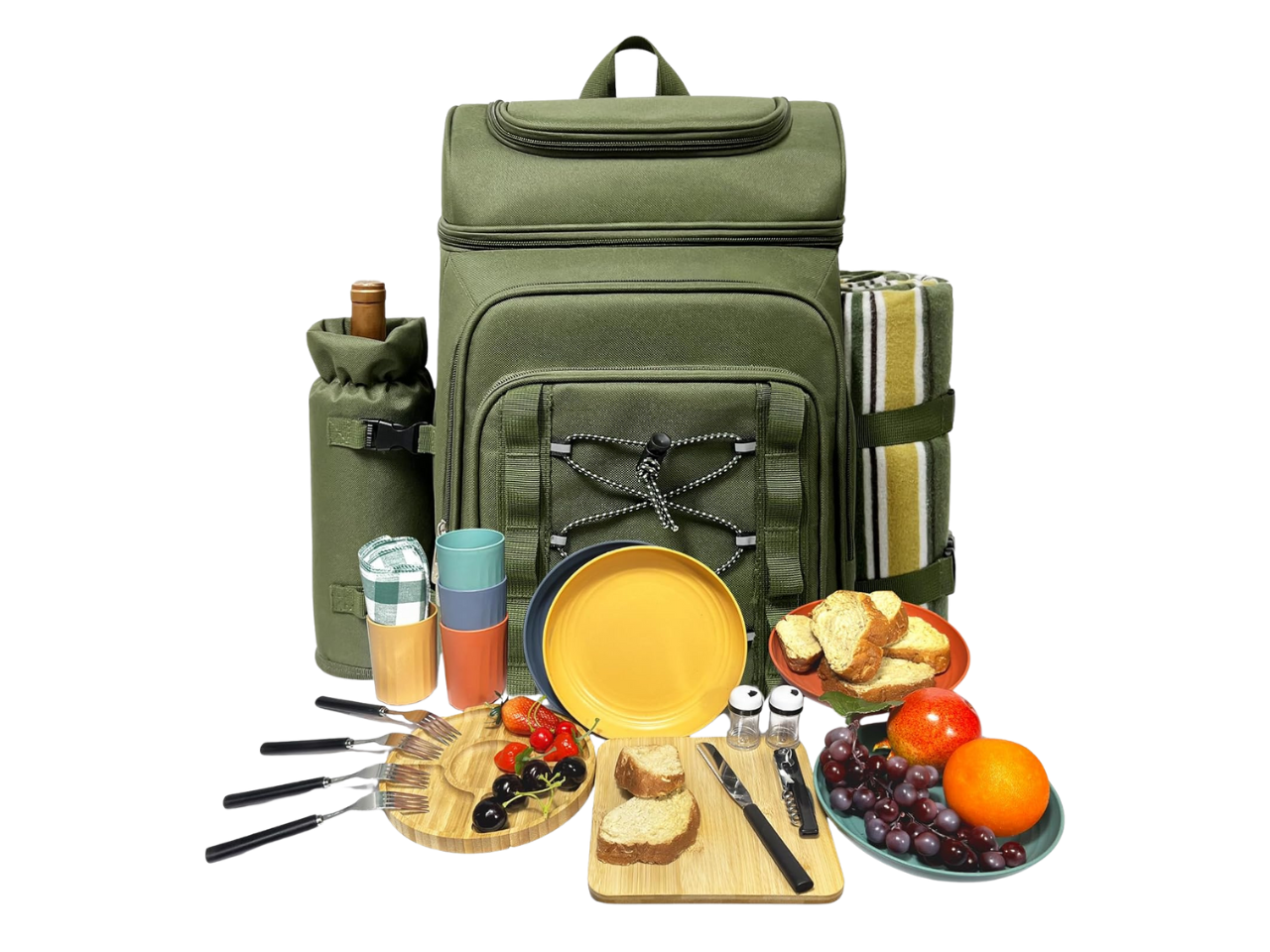 picnic basket for outdoors