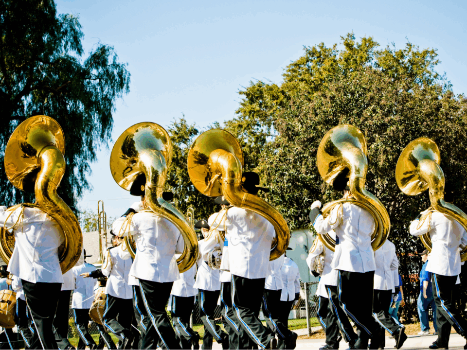 band together ebr; marching band