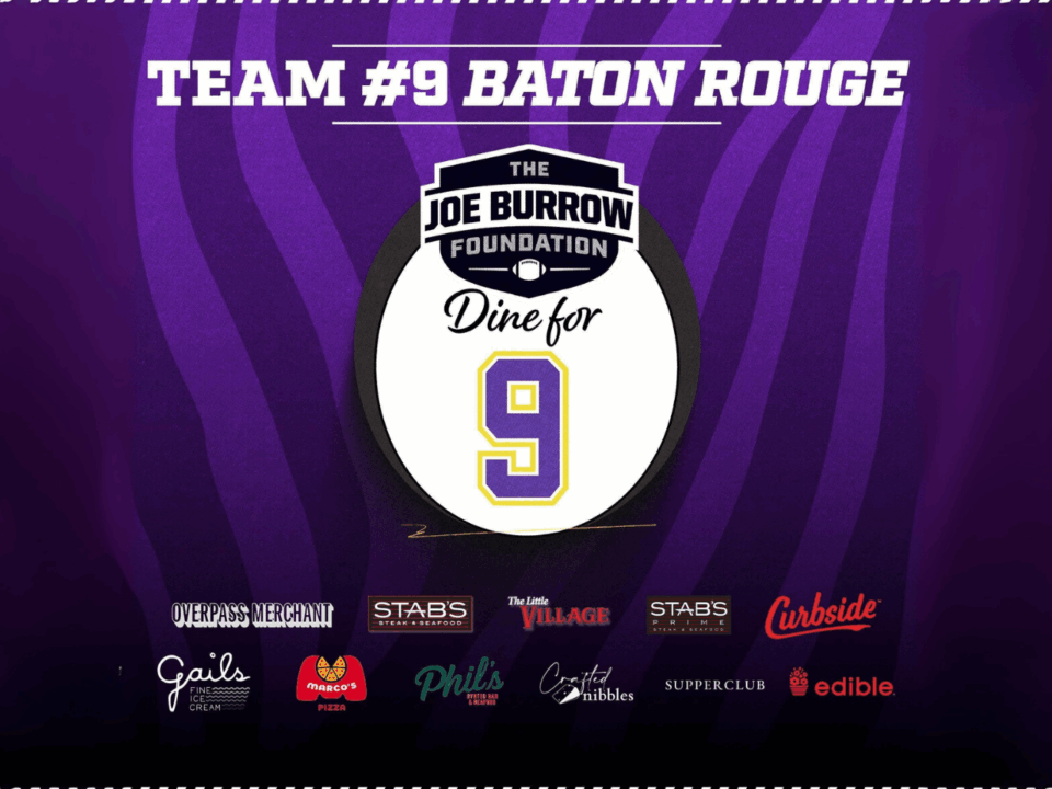 dine for nine; participating restaurant logos
