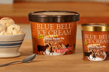 classic pecan pie ice cream; blue bell