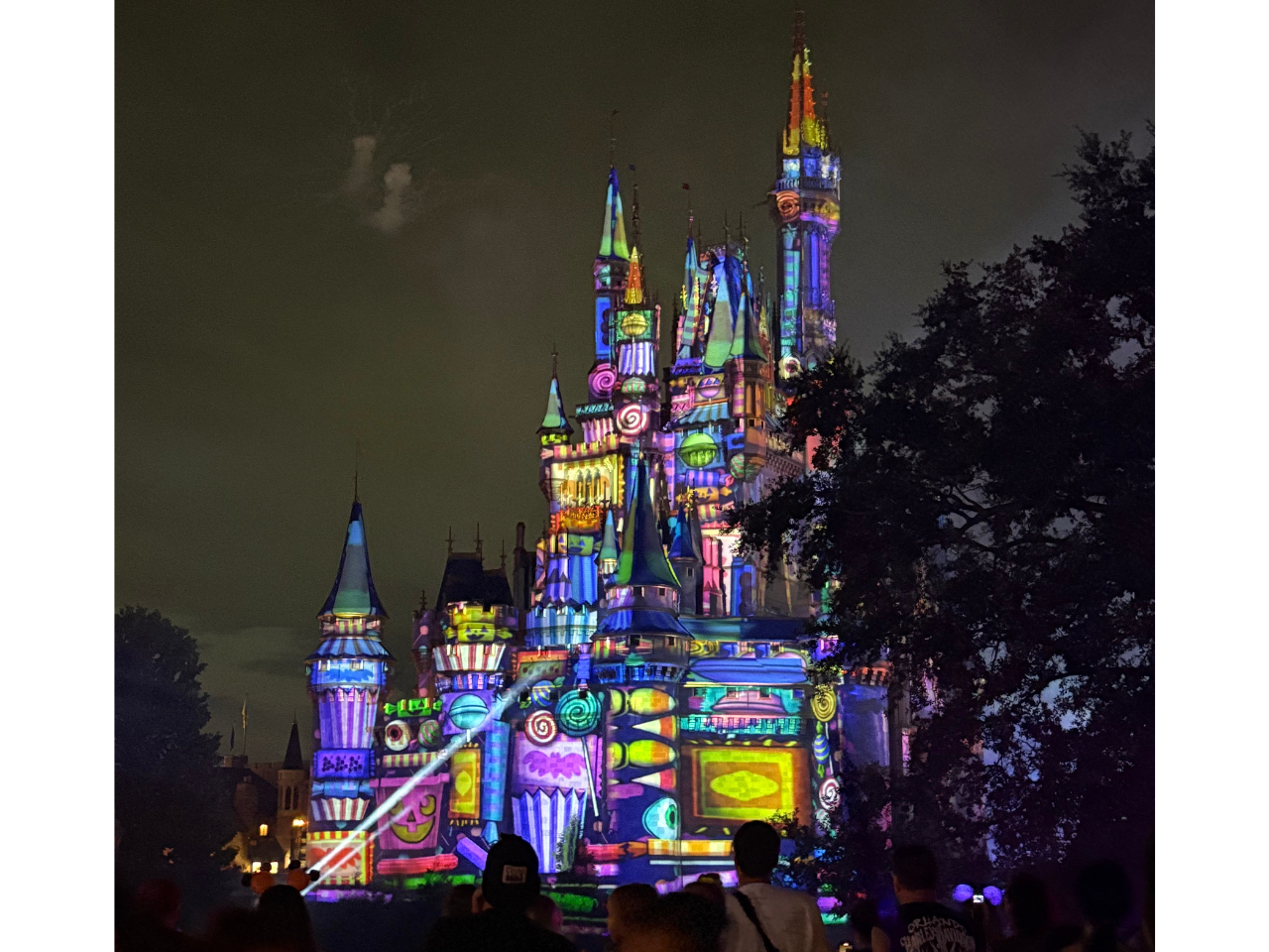 Mickey’s Not-So-Scary Halloween Party castle