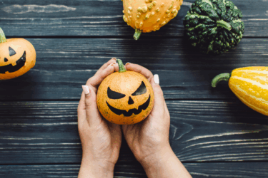 no-carve pumpkin crafts