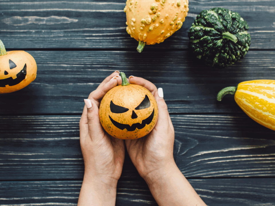 no-carve pumpkin crafts