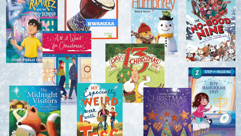 Season’s Readings: Holiday Books for Every Age book covers