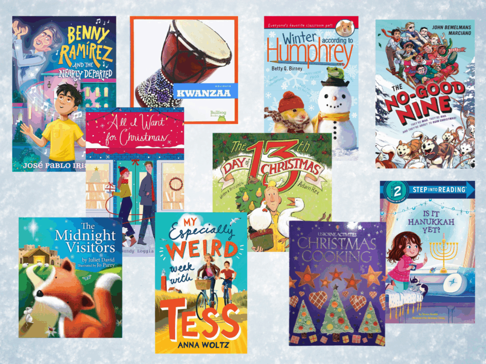 Season’s Readings: Holiday Books for Every Age book covers