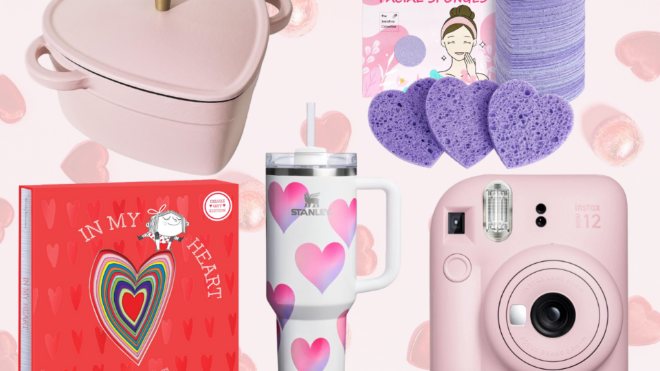 heart-shaped valentine's day gifts