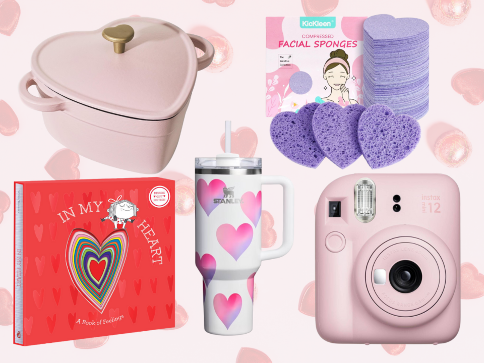heart-shaped valentine's day gifts