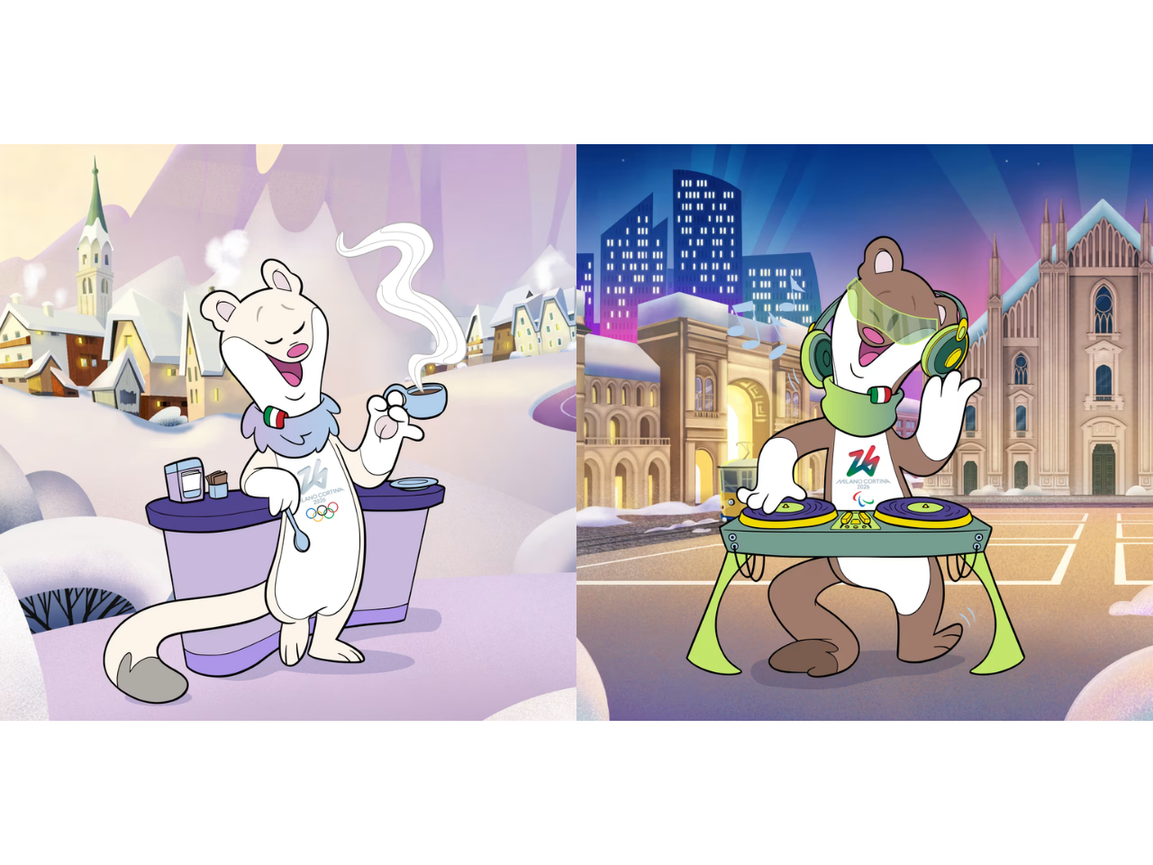 winter olympics mascots