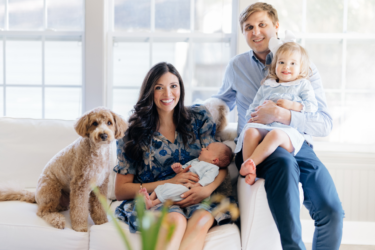 Dr. Abby Rousseau and family