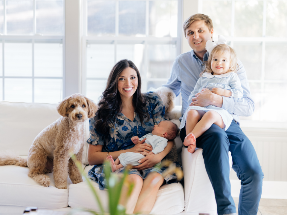 Dr. Abby Rousseau and family