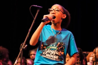 East Baton Rouge Parish Schools; girl singing