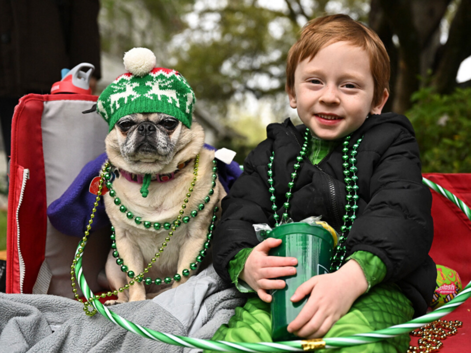 free happenings; wearin' of the green parade