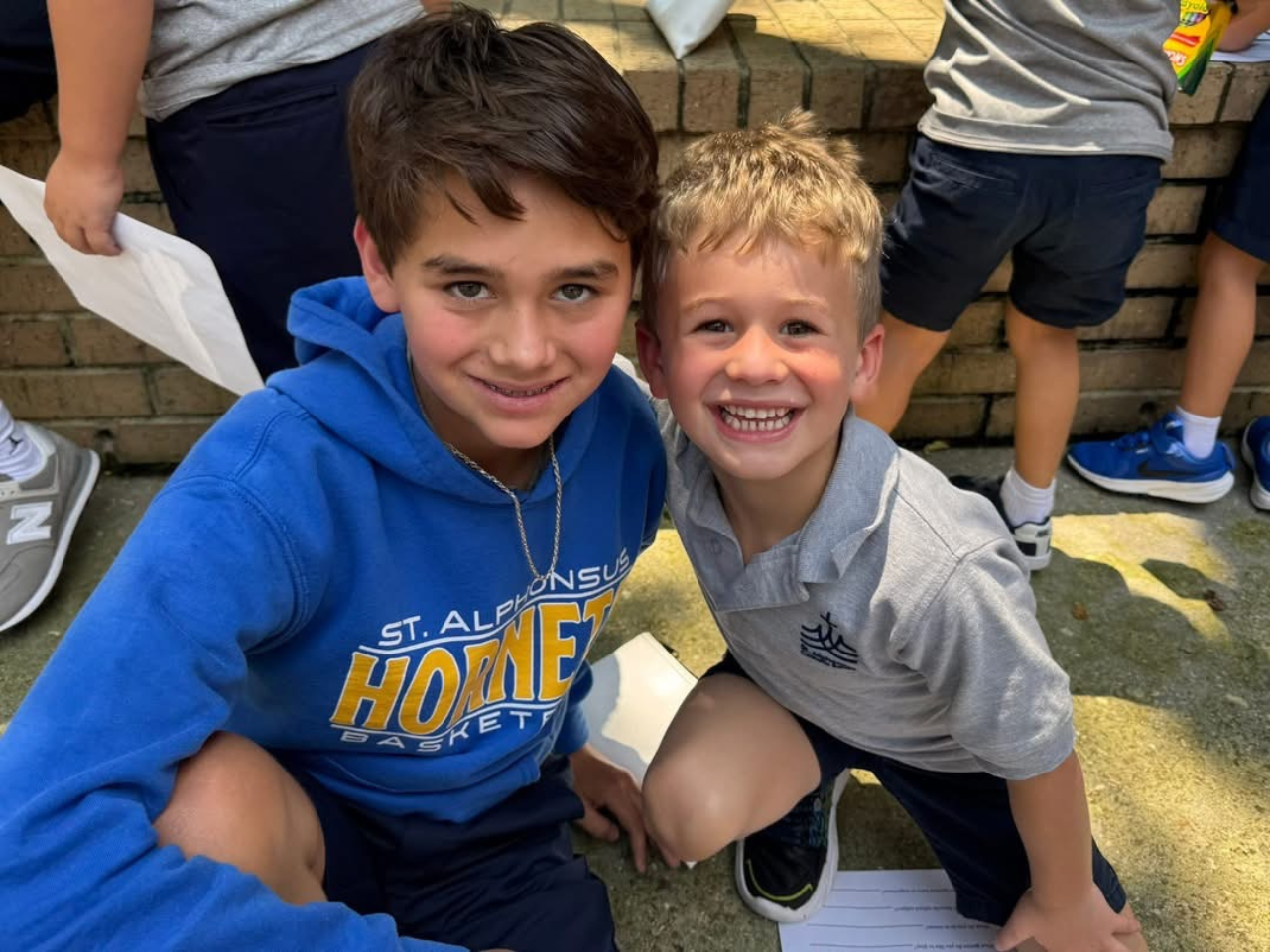 St. Alphonsus School students