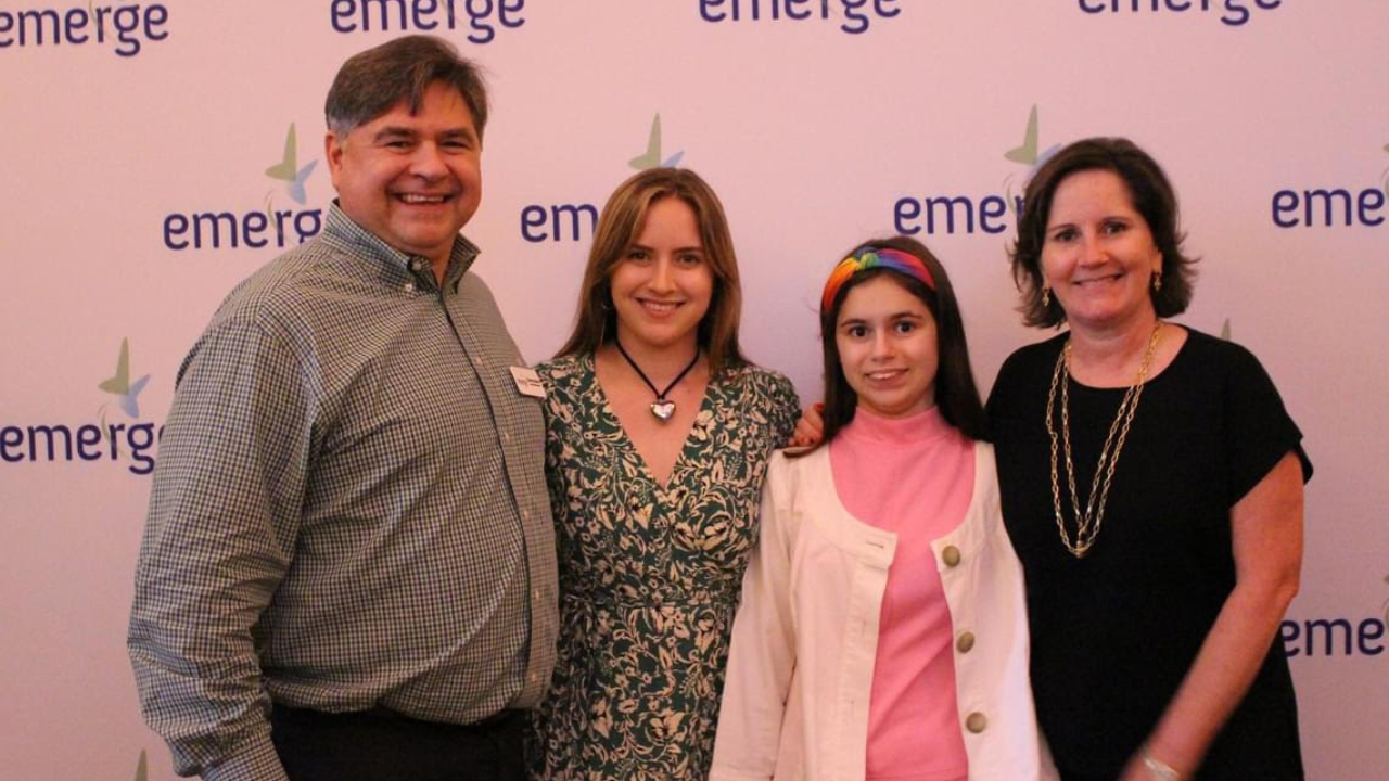 Charles Blaize and family; private school