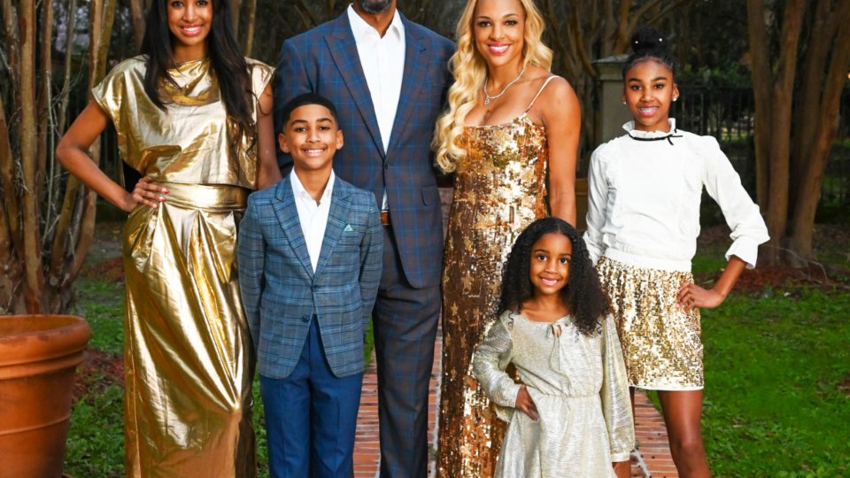 Collis Temple III and family